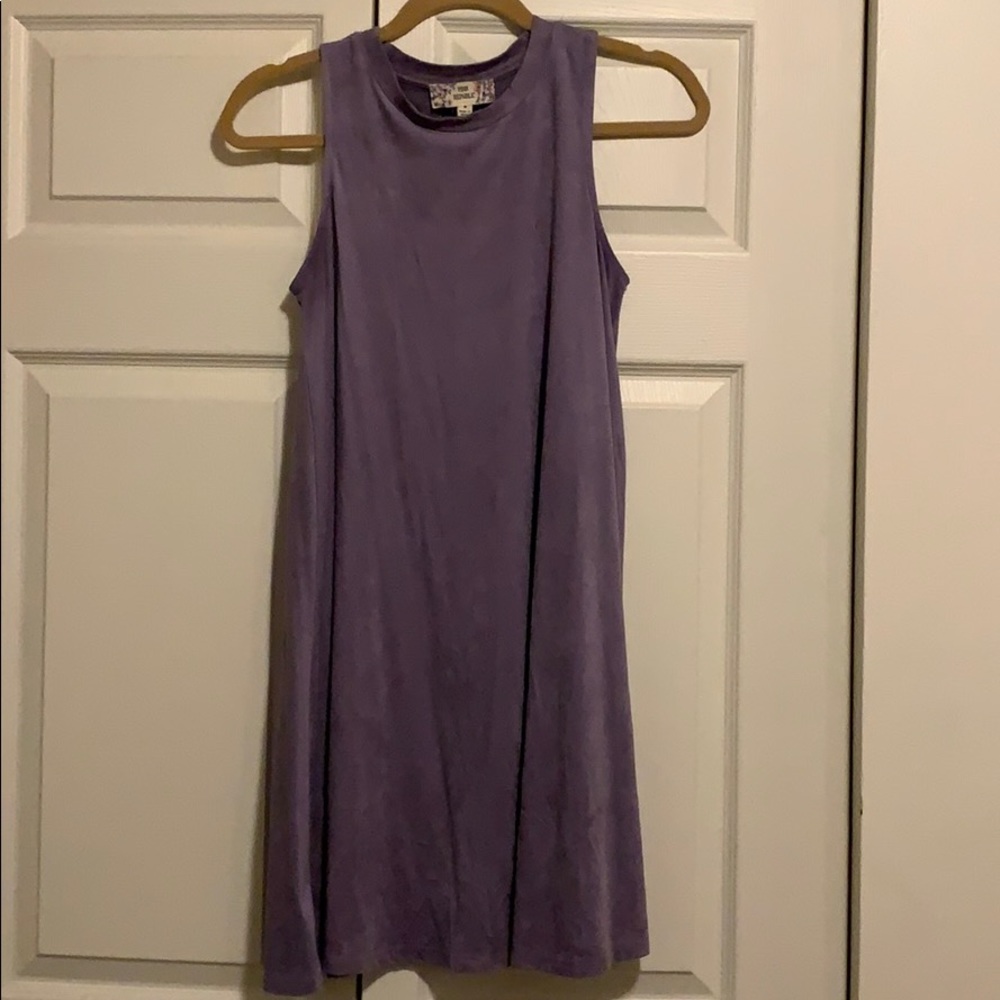 Pink Republic Purple Velvet dress size M